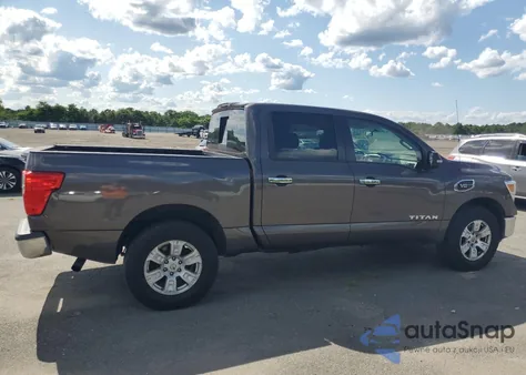 2017 Nissan Titan S из США, поврежденный, VIN 1N6AA1EJ9HN543447